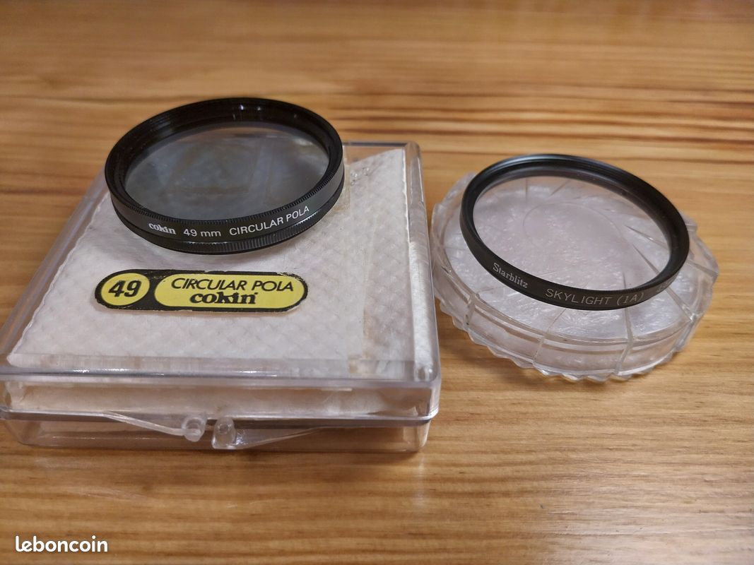 Lot filtres 49 mm (image 2)