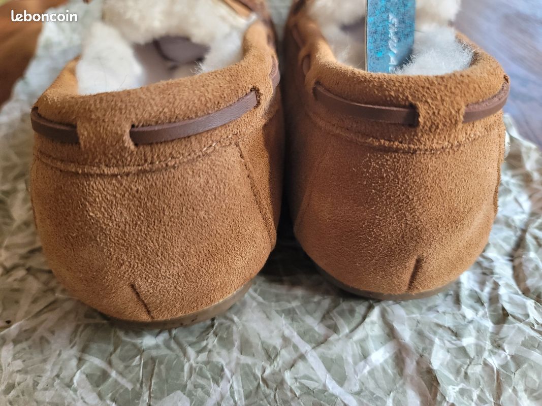 Chausson peau Emu Australia Chaussures