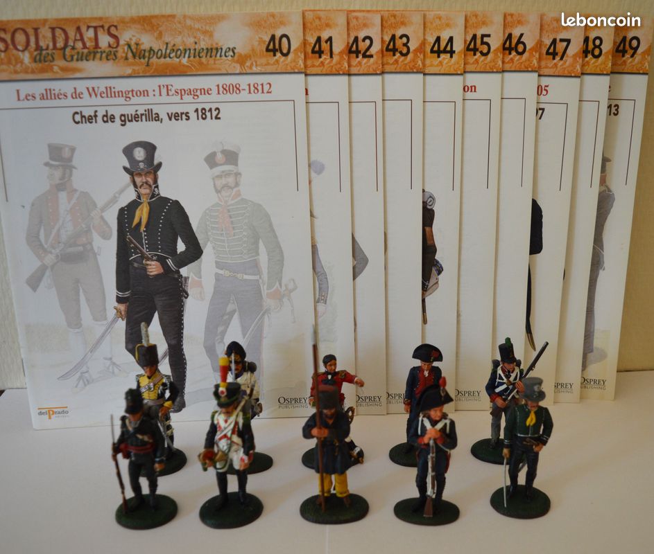 EmpireCostume - Cavaliers des guerres napoléoniennes - Figurines Del Prado - L'unité - GROS ARRIVAGE