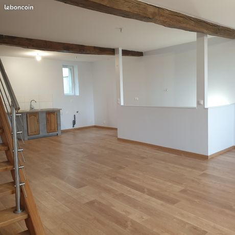 📍 Grand Duplex T5 lumineux avec cour privative – Fumel centre – 680 /mois – Sans charges