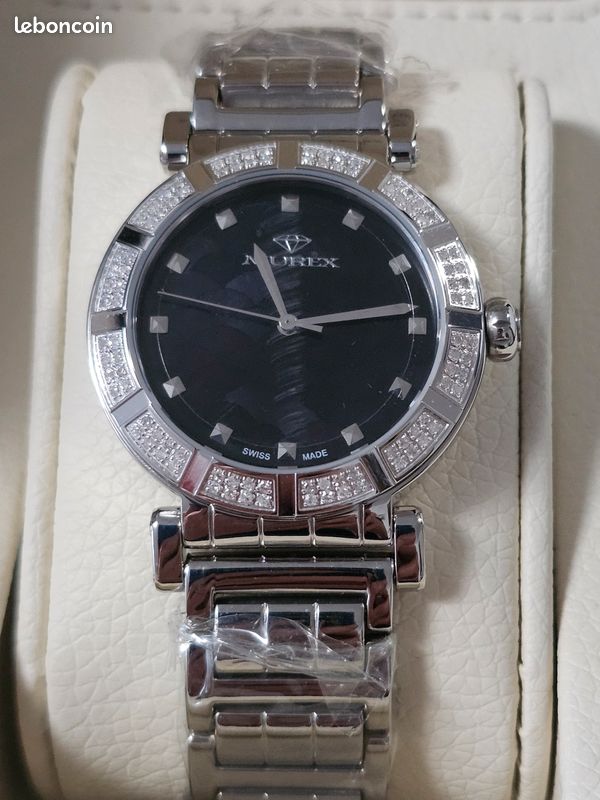 Stainless Steel Montre Murex Swiss Prix Montre Murex, Diamants