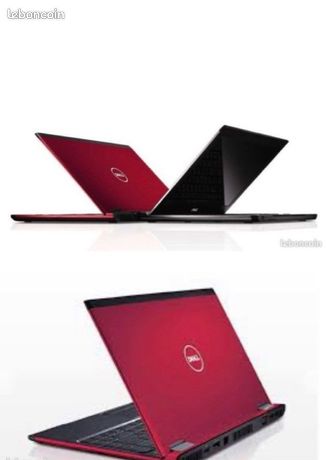 Netbook Dell Vostro V131 – PC Portable Rouge – Windows 10 – Fonctionnel – État Satisfaisant