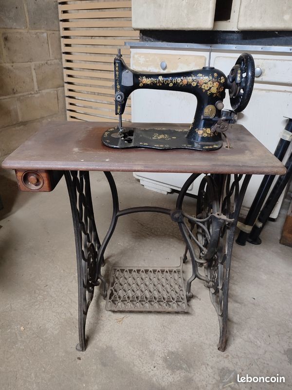 Manivelle De Machine à Coudre Vintage SINGER SIMANCO Révisée