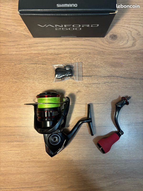 Moulinet Toupie Shimano Vanford 2500SHG Occasion - Modèle Japonais Léger Haute Vitesse 6.0:1