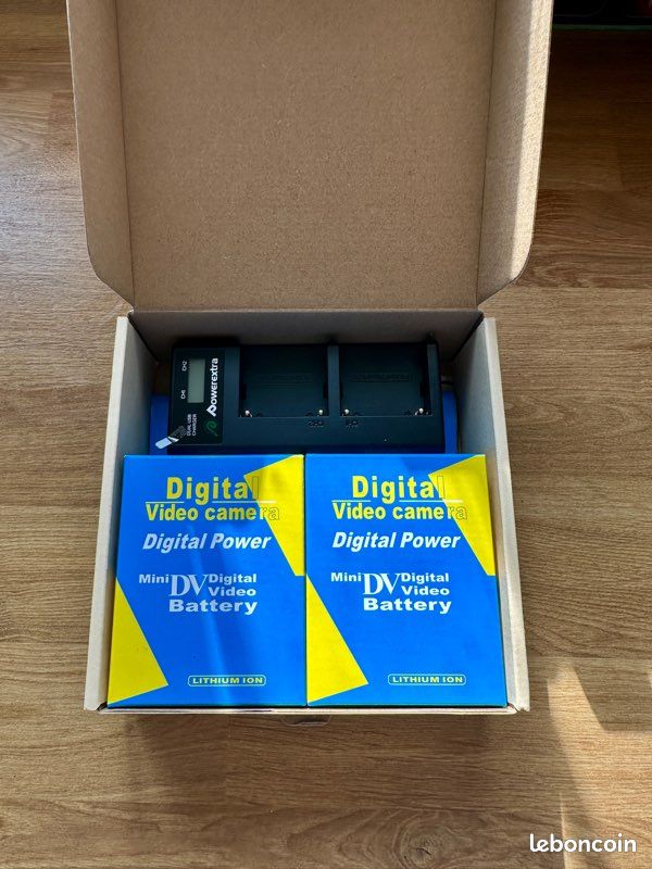 2 Batterie Powerextra NP-F970 Da 8800mAh Per Videocamere Sony, Compatibili Con DSR-PD150 E HDR-FX1