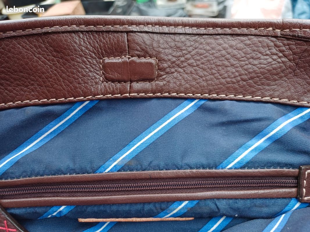 SAC CUIR TOMMY HILFIGER - vintage (image 9)