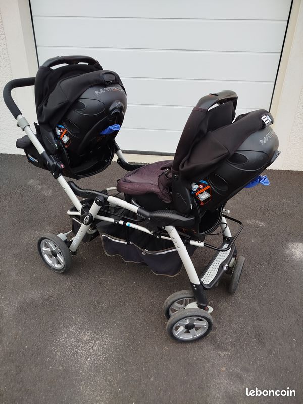 Poussette Jumeaux Cherche Poussette Occasion Double Jane Achat
