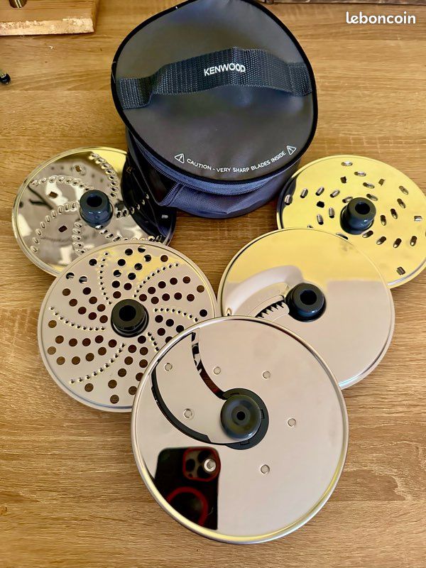 Disques râpe Kenwood Cooking Chef – neufs, jamais utilisés (image 1)