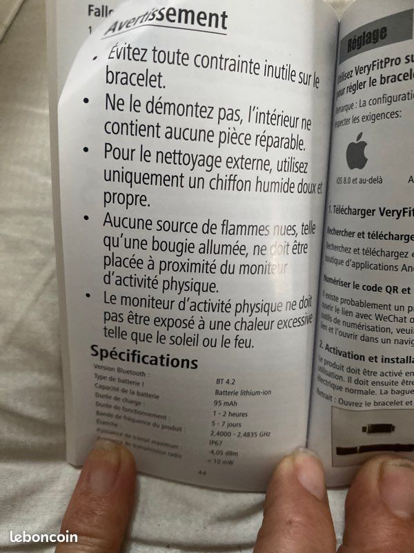Montre bracelet d'activités connecté Kappa Neuve (image 4)