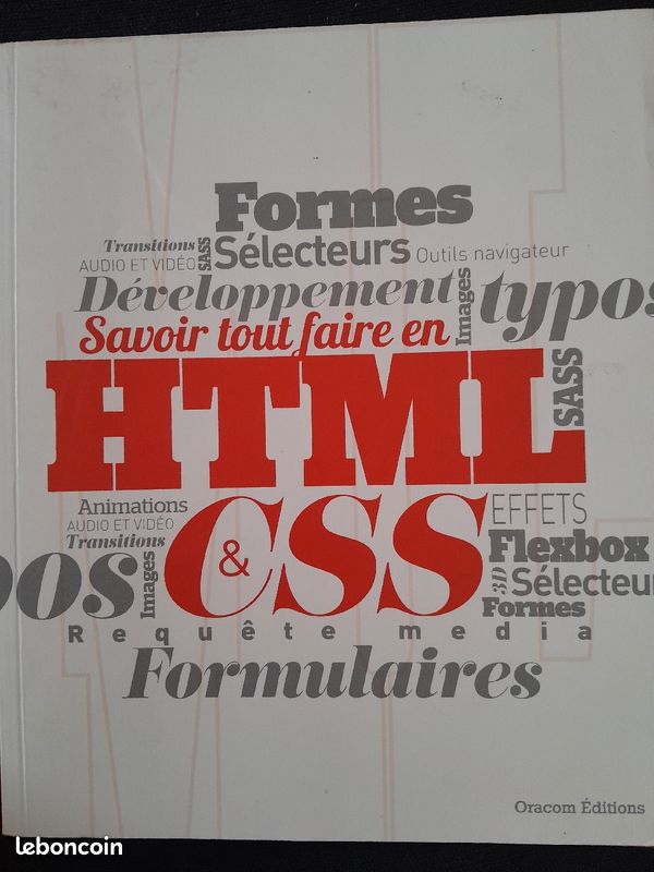 Livre Informatique, HTML et CSS (image 1)