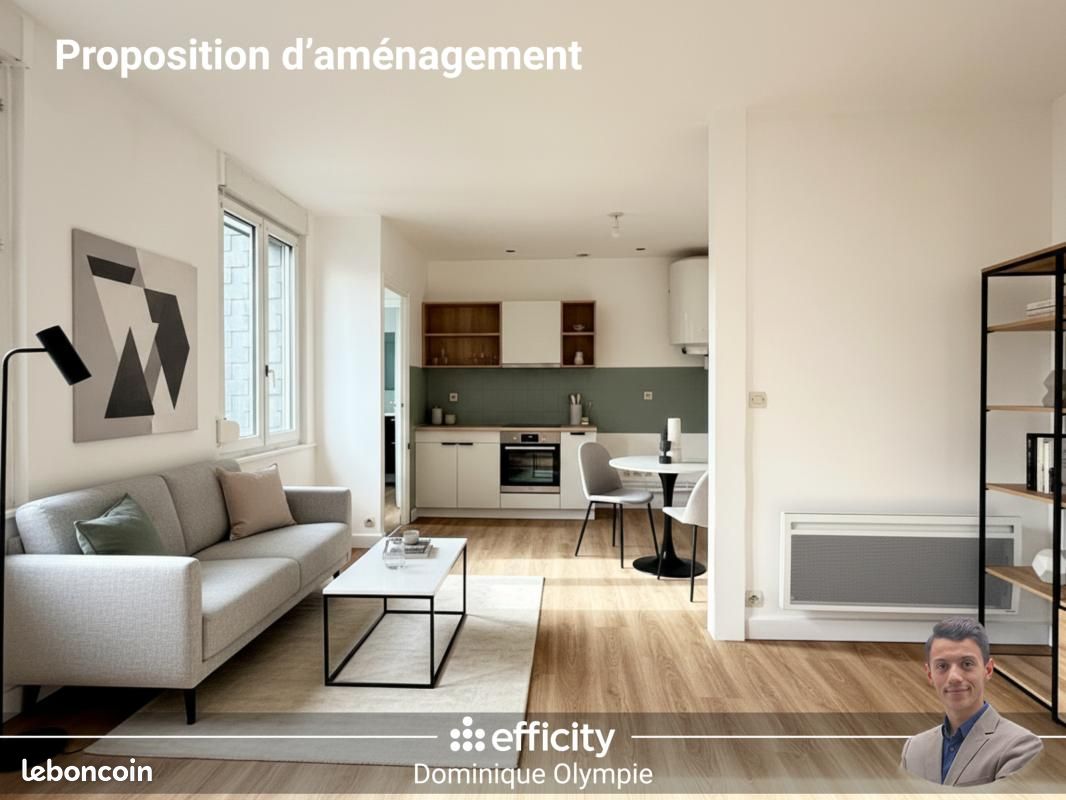 Appartement 3 pièces 61 m² · à Saint-Brieuc · 61 m² · 146 500 €