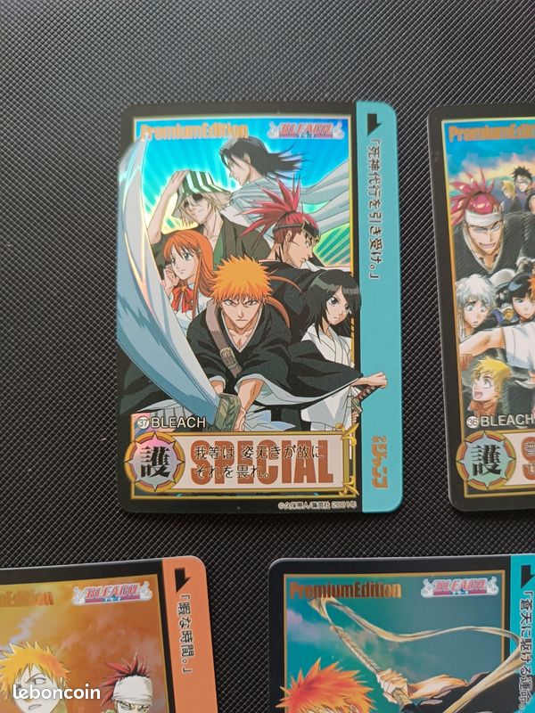 Collection De Cartes à Jouer BLEACH - +400 Cartes Rares - Anime Japonais - Occasion