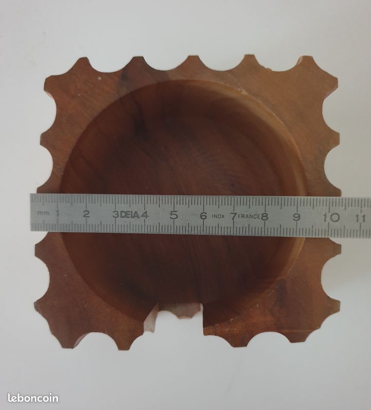 Porte sous-verre en bois (image 6)
