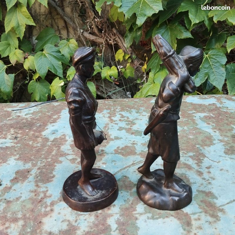 2 bronzes Vietnam Indochine Tonkin (image 6)