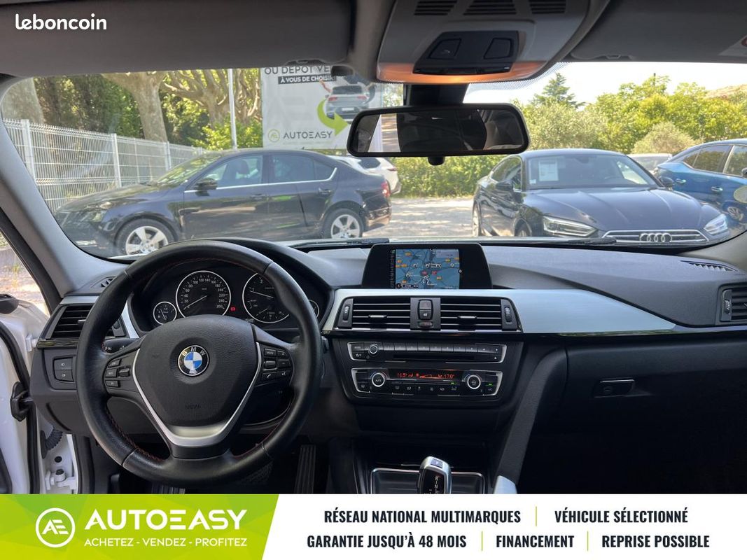 BMW Série 3 F30 318d 143 BVA Sport / GPS / Radars AR / Entretien à Jour (image 6)