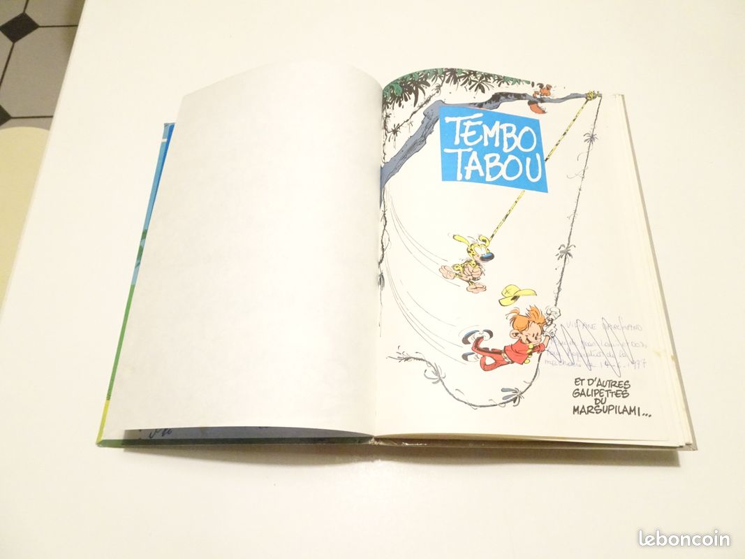 Bd : spirou et fantasio 24 : tembo tabou . Eo (image 12)