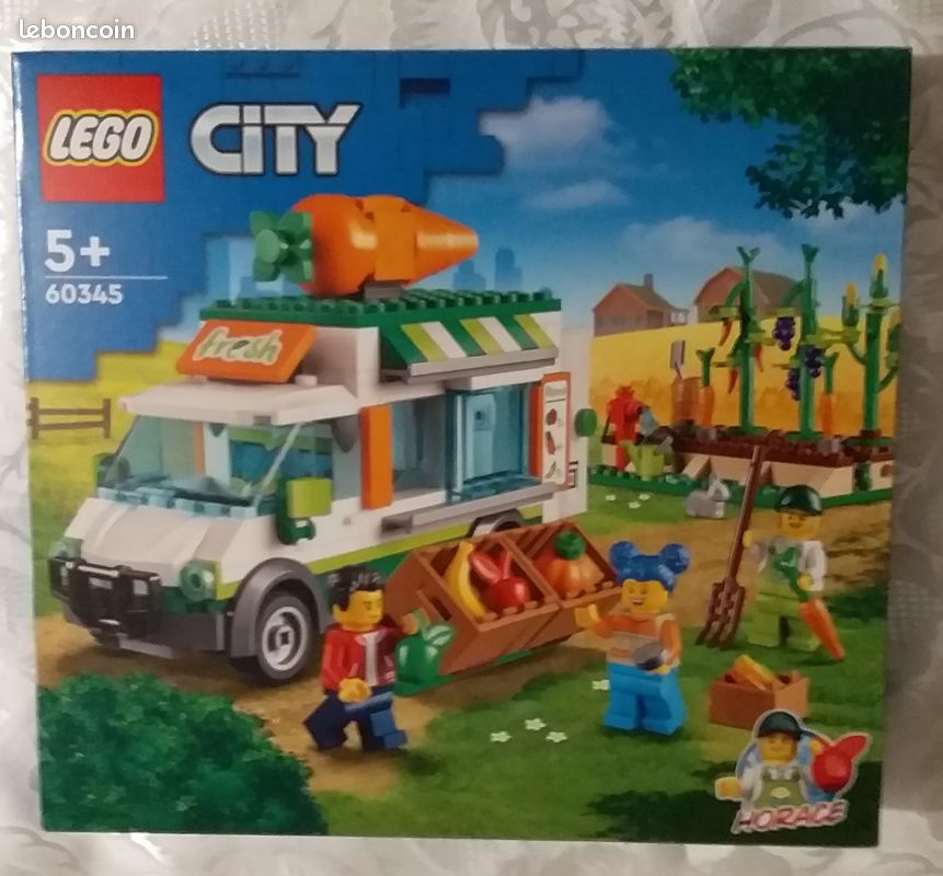2 Lego NEUFS : "Le Camion de Marché des Fermiers" + "L'Étal du Marché" (image 1)