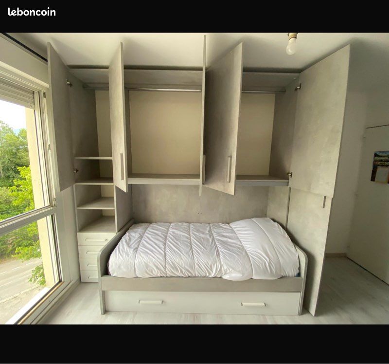 Armoire + 2 lit (image 3)