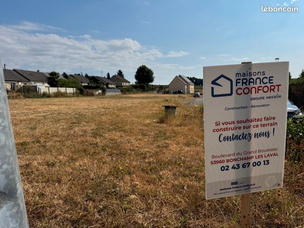 Terrain 833 m² Bouchamps Les Craon