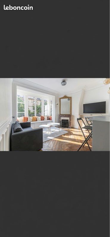 Appartement 2 pièces 38 m² · à Paris · 38 m² · 1 550 €/mois