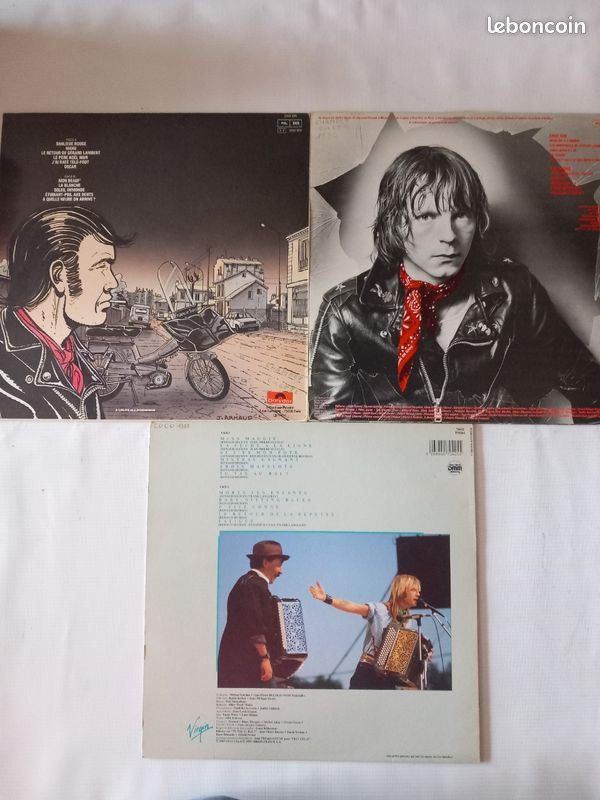 Lot de 7 vinyle 33 tours de Renaud (image 4)