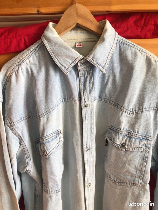 Chemise jean Bandidos (image 1)