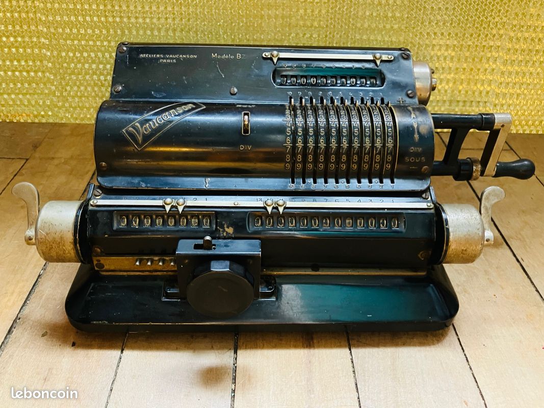 Ancienne Machine à Calculer Mécanique Monarch Broadway New York - Non Fonctionnelle