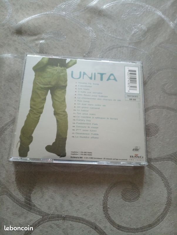 CD, INDOCHINE,UNITA le best of, état neuf (image 3)