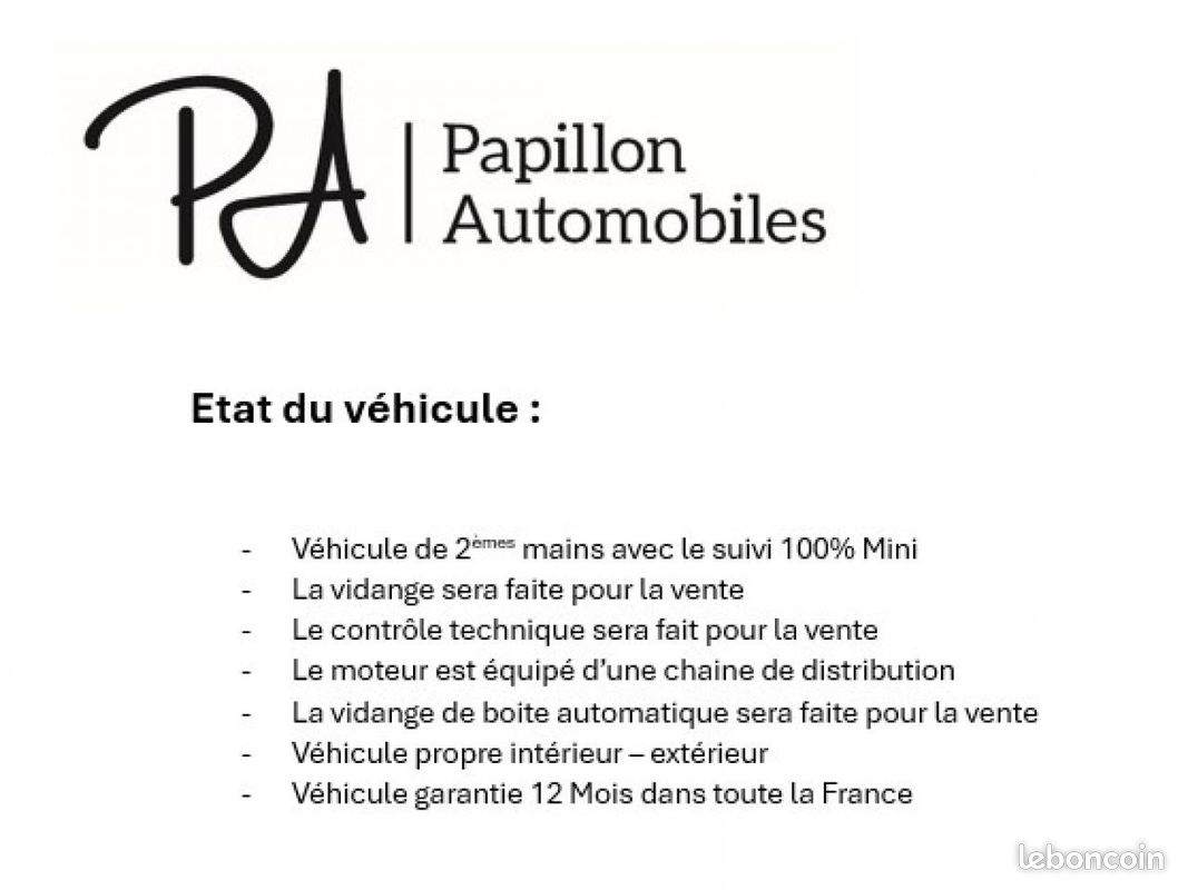 MINI COUNTRYMAN Mini 1.5 D - 116 - BVA - F60 - One D Business Design (image 2)