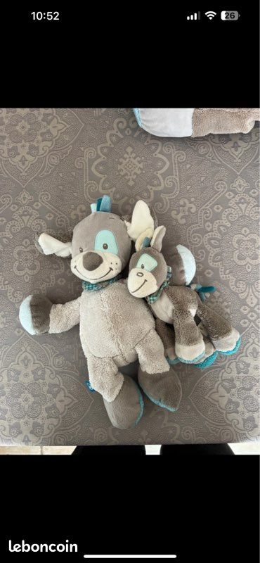 Lot de 3 peluches Gaston et Cyril (image 5)