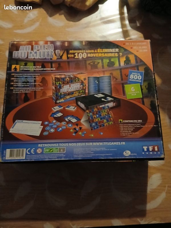 Jeu société "Au pied du mur " (image 2)
