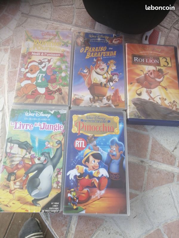 À vendre cassettes VHS Walt Disney (image 1)