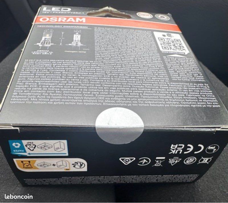 Osram - LEDriving Easy GEN2 ampoules 12V plug & play H7/H18 ...