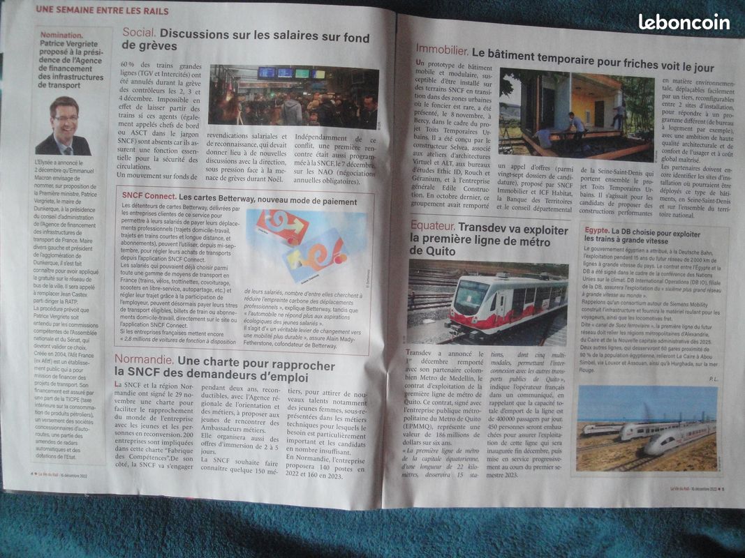 La Vie du Rail coupures électricité Décembre 2022 (image 3)