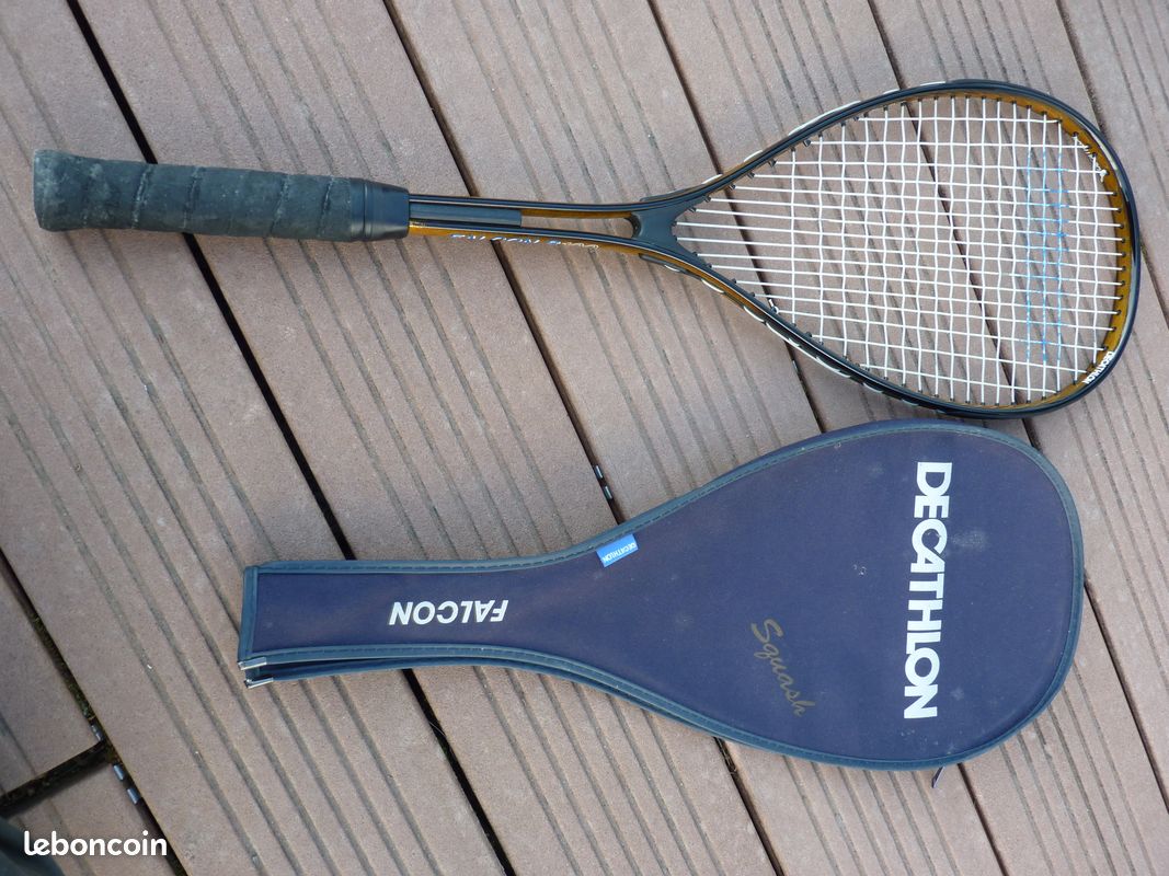 Fox Squash Plus Squash Racket w/ Cover - Unstrung, New Old Stock, Vintage