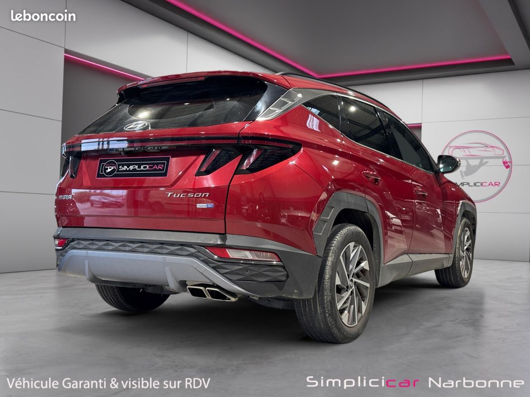 HYUNDAI TUCSON 1.6 CRDI 136ch hybrid 48V DCT-7 Creative Carplay Caméra Garantie 12 mois (image 4)