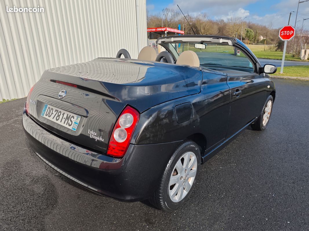 NISSAN Micra C+C 1.6 L ESSENCE 110ch Lolita Lempicka BOITE VITESSE AUTOMATIQUE CABRIOLET (image 5)