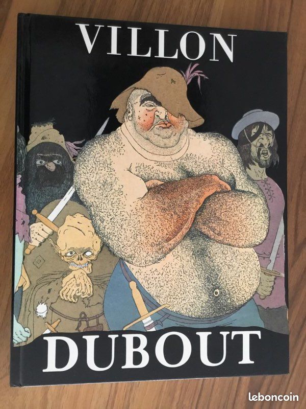Villon œuvres illustré Dubout édition Trinckvel 1993 TBE (image 2)