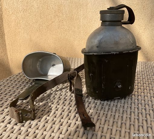 Ancienne gourde militaire allemande. Collector - Collection