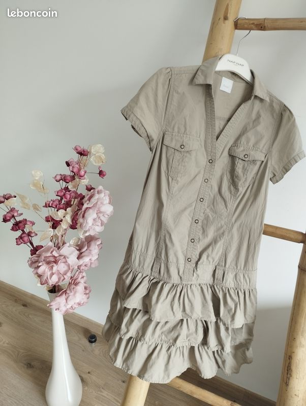 Vêtements Robe Ã©tÃ© Femme Camaieu Robe été Longue Camaïeu Neuve