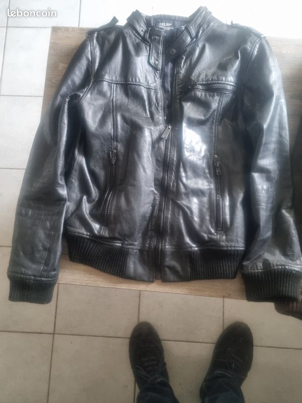 2 blousons cuir Taille L (image 13)