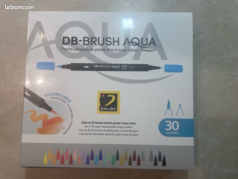DB-Brush Aqua (30 feutres) (image 1)