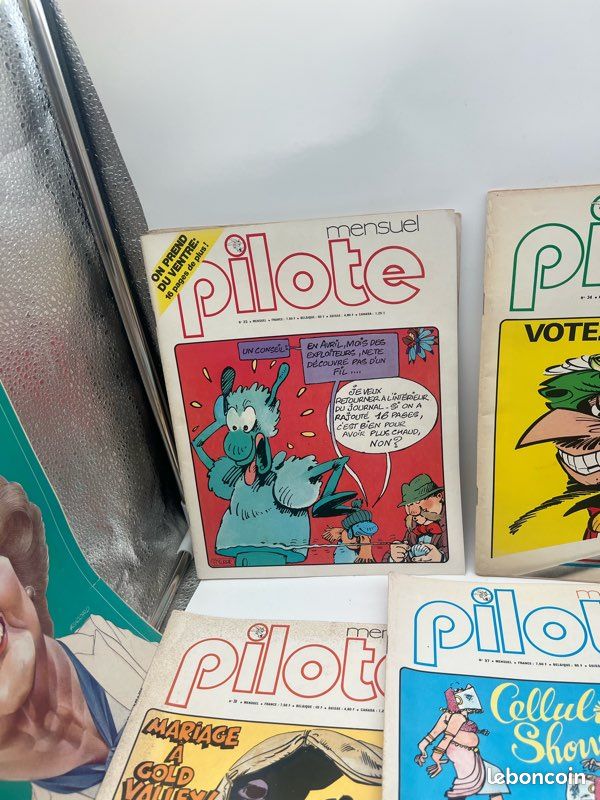 Lot de 13 anciens magazines - Pilote (image 10)