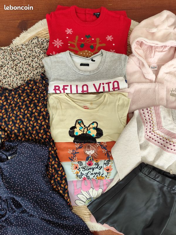 Lot vêtements fille hiver 36 mois (image 3)