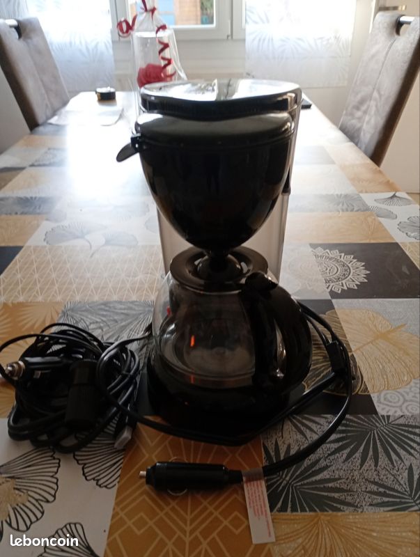 ANCIENNE CAFETIÈRE AVEC brûleur en métal époque Art Déco vers 1930 EUR