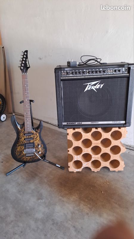 Guitare électrique Washburm est ampli PEAVEY 100w (image 10)