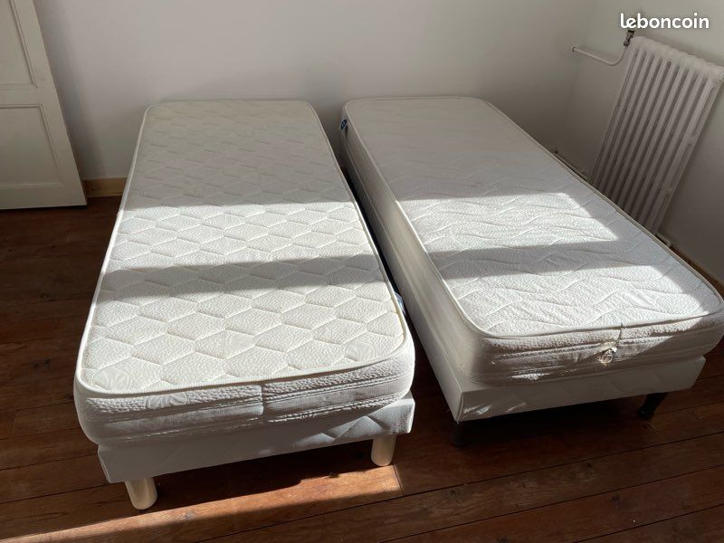 Matelas + sommier (image 1)