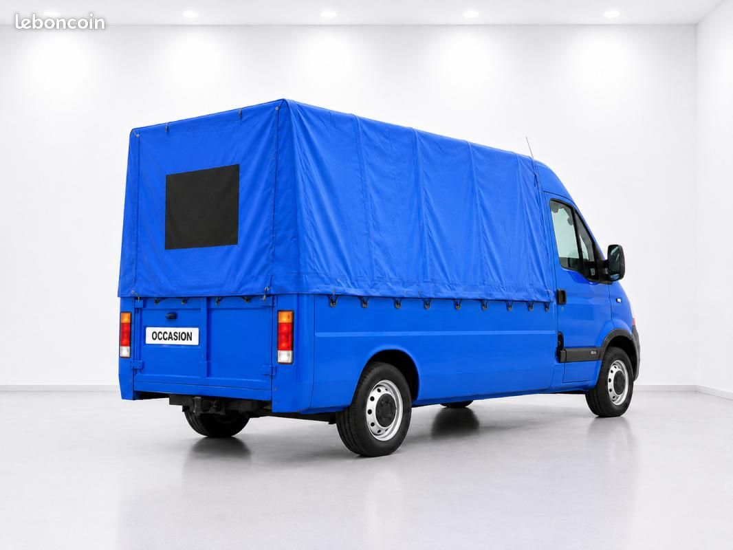 Renault Master 1° Main / 2.5L Dci 100cv Pack Confort Plateau Baché idem : Boxer, Jumper, Sprinter... (image 12)