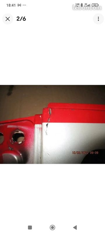 Demi coque arrière gauche GSXR 1100 1986.1987 (image 2)