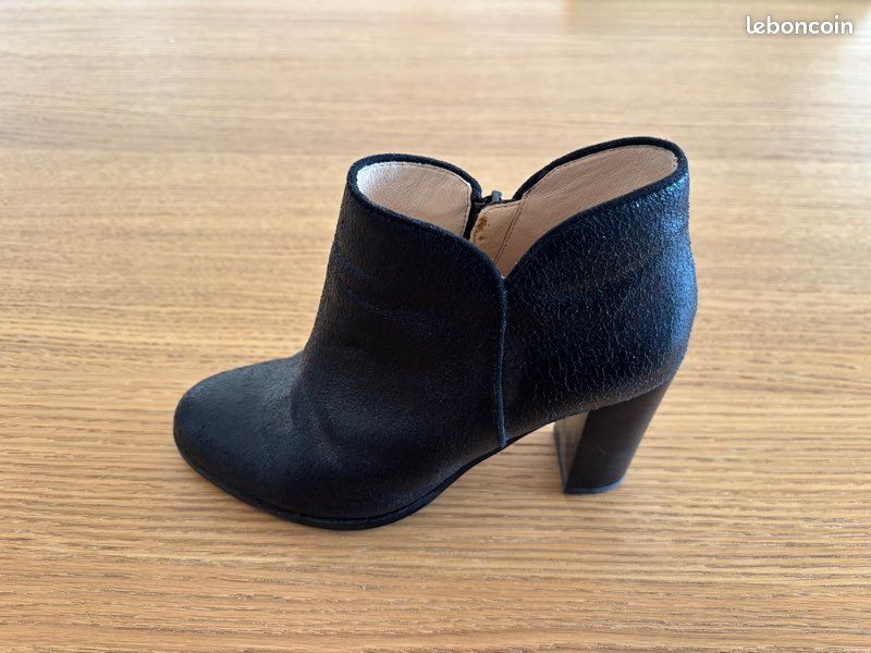 Bottines noires femme Mellow yellow Chaussures